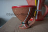Organic clay Incense Burner Handmade and hand painted - Ancient bakhoor burner